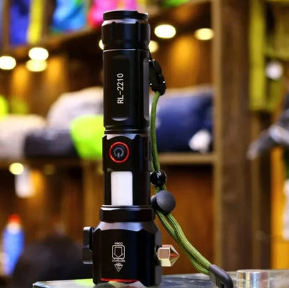 Multiunctional 8 in 1 Portable Bright Torch