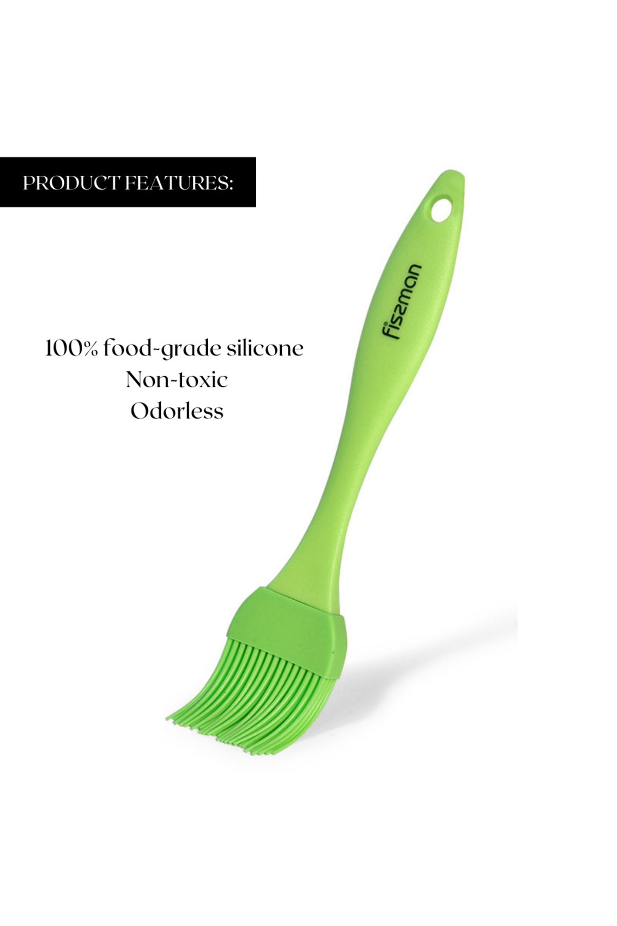 Fissman Marinating Kitchen Brush With Transparent Handle 20cm