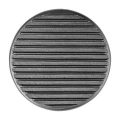 Fissman Round Grill Press With Bakelite Knob Cast Iron Black 24cm