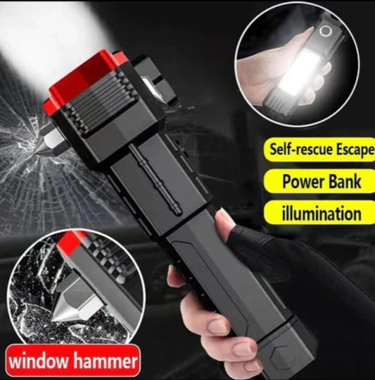 Multiunctional 8 in 1 Portable Bright Torch
